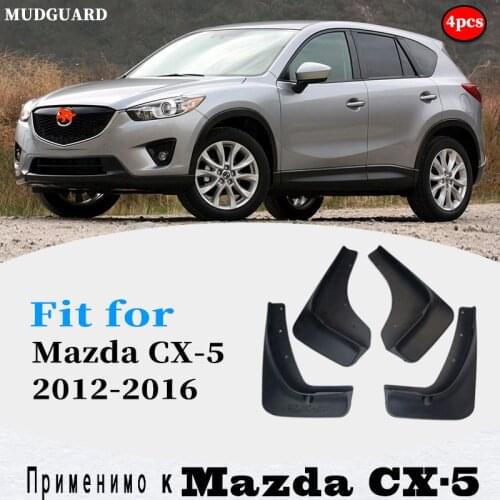 4PCS for mazda cx5 cx-5 Mudguards Fender Mud Flap Guard Splash Mudguard Fenders Mudflaps car accessories auto styline Front Rear