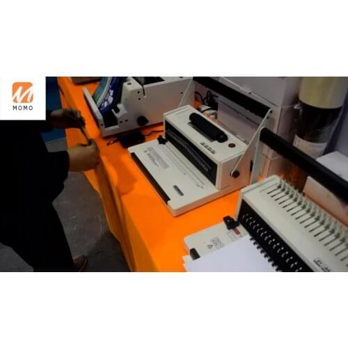 SBM-S20A A4 spiral binding book machine book binder SPIRAL BINDING MACHINE for office use