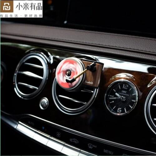 Youpin Sothing TITA Turntable Phonograph Car Fragrance Car Air Freshener with 3pcs Replace Aromatherapy for xiaomi Smart mijia