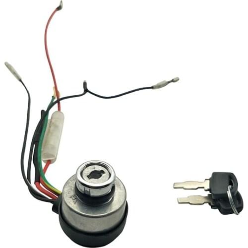ELECTRIC STARTER SWITCH LOCK & KEYS FOR HONDA GX160 GX200 EC2500 E*2600 2KW 3KW GENERATOR CIRCUIT PROTECTOR TOGGLE KILL ON OFF