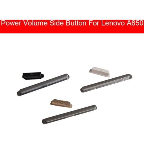 Volume & Power Side Button For Lenovo A850 On / Off Power Volume Control Switch SideKey Flex Ribbon Cable Repair Parts