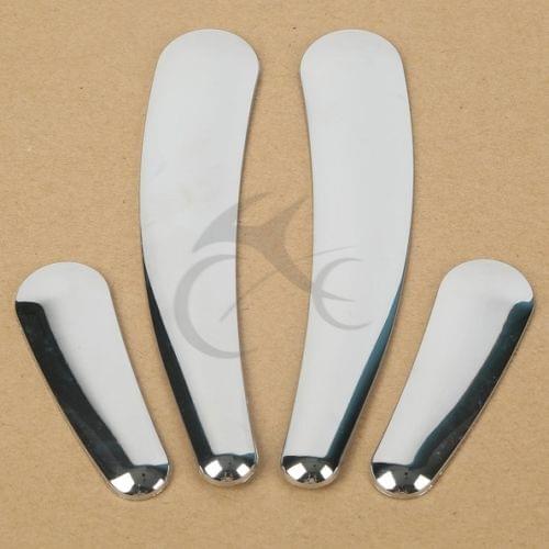 Motorcycle Swingarm Frame Insert Set For Harley Softail Slim Fat Boy Softail Deluxe Blackline Springer 2008-2017 2016 Chrome