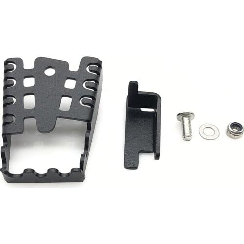 Anti Skid Foot Brake Pedal Rest Pad Enlarge Extension for Black