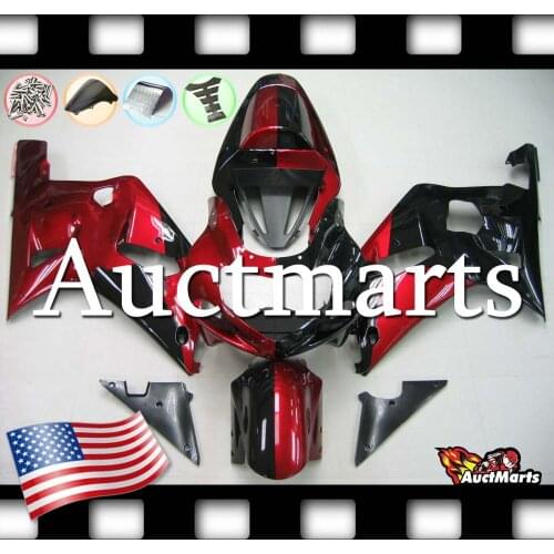 For Suzuki GSXR 750 GSX-R750 K1 00 01 02 03 2000 2001 2002 2003 Fairing (P/N:2b7)