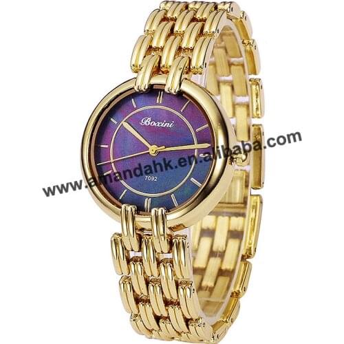 Wholesale Hot Fashion Casual Quartz Watch Silver Gold Thin Alloy Colorful Watches New Fashion Women Dress Wristwatch