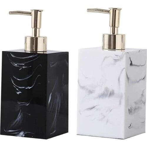 500ml Bathroom Countertop Plastic Pump Bottle 500ml Lotion Shampoo Dispenser