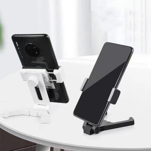 Adjustable Desktop Phone Stand Foldable Universal Table Foldable Desk Mobile Phone Tripod Holder For Home Office