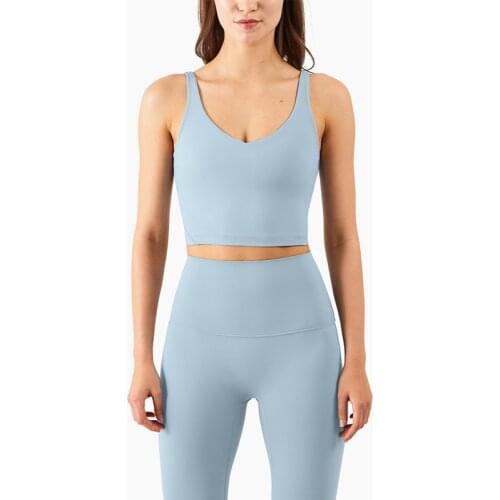 SALSPOR New Style Sports Bras Women Pure Color Beauty Back Yoga Vest Push Up Underwear Female Fitness Running Cycling Bra