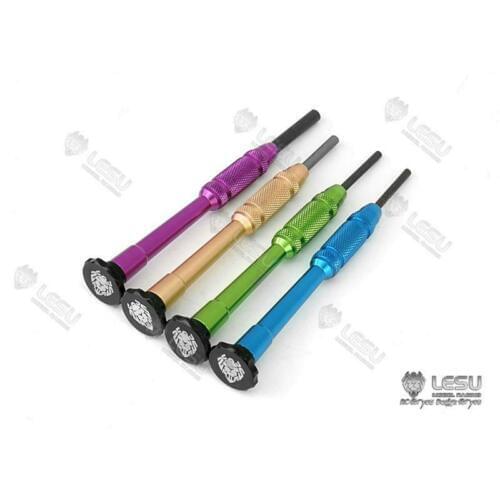 LESU Hexagonal Screwdriver 1.7/2.0/2.5/3.0MM For 1/14 Remote Control Tractor Truck Dumper THZH1038-SMT5