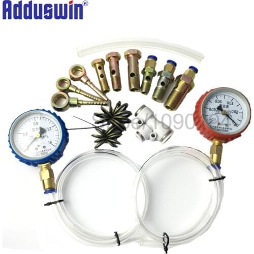 AdduswinDiesel Engine CRS Fuel System Low Pressure Tester Repair Tool Kit for Common Rail Pump Measure Diagnosis CP1 HP0 HP3 HP4