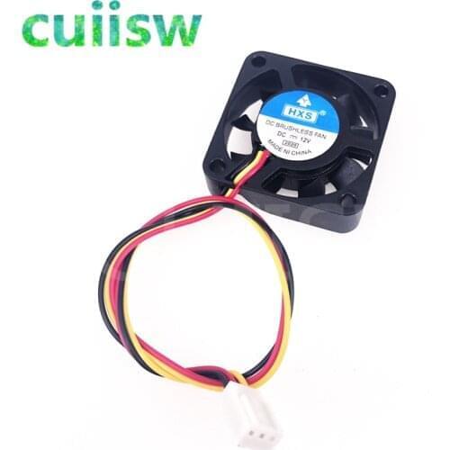 5PCS DC12V / 0.06A Fan 4*4CM/4010S computer chassis/CPU/North Bridge fan 3-wire plugs