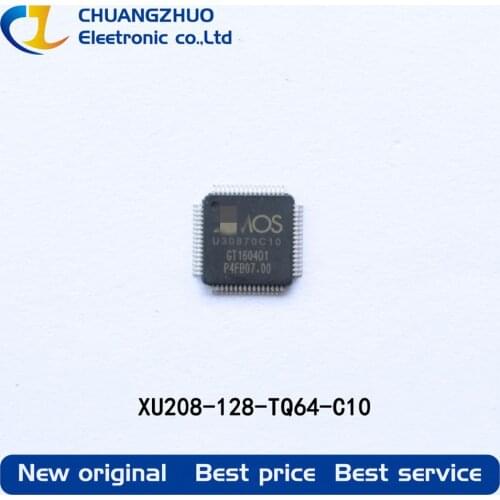 1Pcs New original XU208-128-TQ64-C10 U30870C10 USB Audio DSD512/PCM768 TQFP64