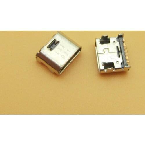 50PCS Charge Connector for Samsung T110 T111 T113 T115 T116 T560 T561 T580 T585 Galaxy Tab A(7 pin,micro USB type-B)