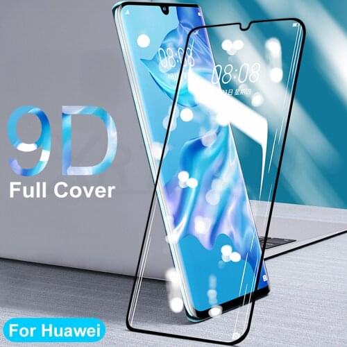 9D full cover for huawei P30 pro tempered glass for huawei P30 lite phone screen protector protective film smartphone on glass