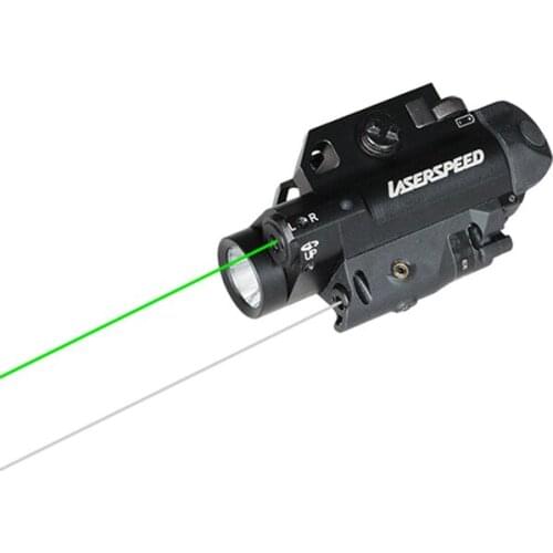 Acecare Drop shipping LS-FL3-GIR pressure switch dual aiming laser and flashlight combo for pistol or rifle