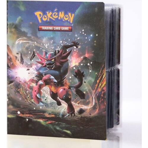 4 Pocket Pokemon Album 240 Card Book Playing Game Collector Livre Pokemon Map Holder Notebook Binder Folder Loaded List Kids Toy