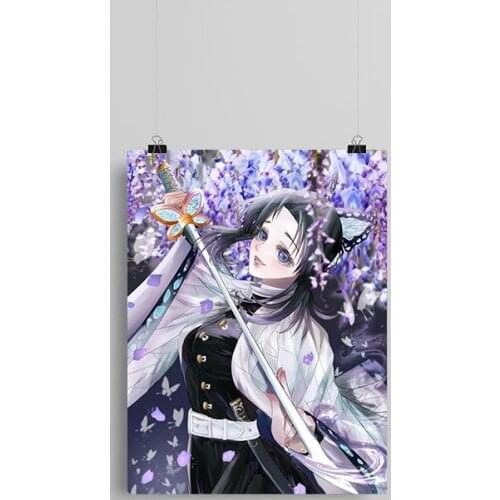 Shinobu Kocho Kimetsu no Yaiba anime Canvas poster Painting wall Art decor Living room Bedroom Study Home Decoration Prints