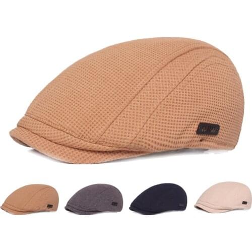 2021 Peaky Blinders Flat Caps Men Warm Beret Male Winter Duckbill Hats Berets Casual Directors Cap Vintage Autumn Driving Caps