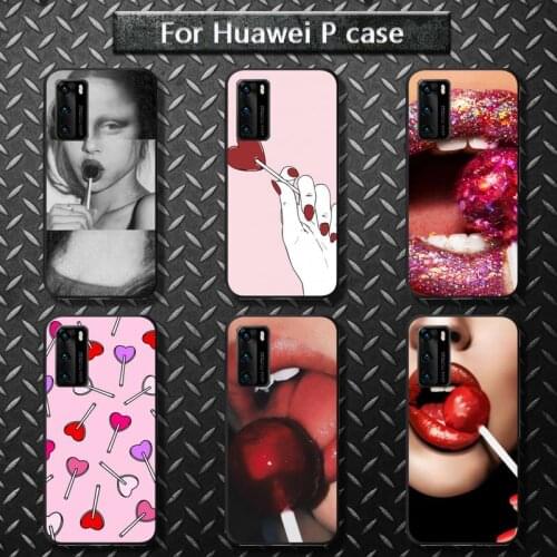 Delicious lollipop Phone Case for huawei P40 pro lite P8 P9 P10 P20 P30 psmart 2019 2017 2018