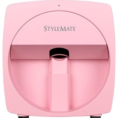 Pink STYLEMATE Digital Nail Painter 3D Print Automatically Paint Nails Art Painter Easy To Operate DIY Your Nail By Yourrself