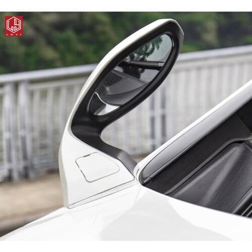 For alphard vellfire 2015 2020 Change the rear-view mirror front leaf board sand board mirror modification Accessories