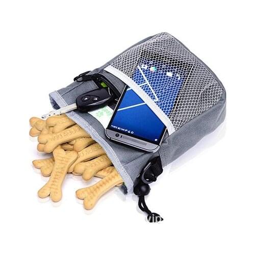 Multi-function Portable Pet Dog Training Pocket Bag Puppy Snack Reward Waist Bag Pet Outdoor Training Aid Puppy Treat Bag