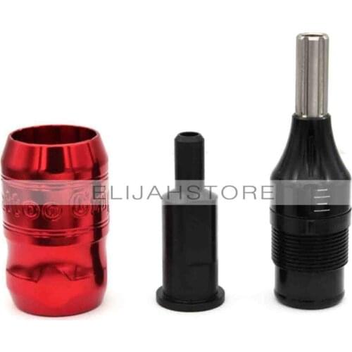 Permanent Makeup Tattoo Grip Black/Red/Blue/Purple/Gold/Gray Colors Tattoo Machine Tube Handle Tip
