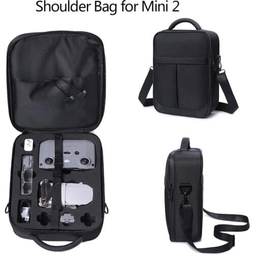 Shoulder Crossbody Bag for DJI Mini 2 Drone Storage Protection Carrying Case Handbag Anti-vibration Decompression Accessories