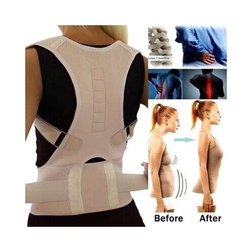 Adjustable Back Posture Corrector Spine Support Brace Back Shoulder Support Belt Posture Correction Belt Corrective Men Women