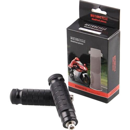 1 Pair Motorbike Rearset Footrests Footpeg Foot Pegs Pedals Universal For Motorcycle With M8 Thread Rear Set QC0237