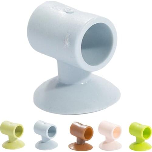 Door Handle Silicone Anticollision Sucker Home Door Protecting Pad Mute Silencer Suction Door Stops Mats 1pcs