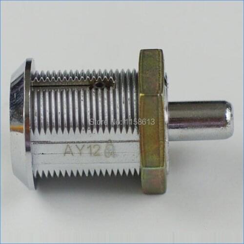 10 pieces 23mm high security keyed alike tubular key push lock storage box door lock