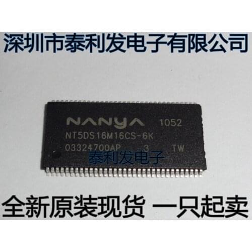 100% New&original In Stock NT5DS16M16CS-6KI NT5DS16M16CS-6K TSOP66