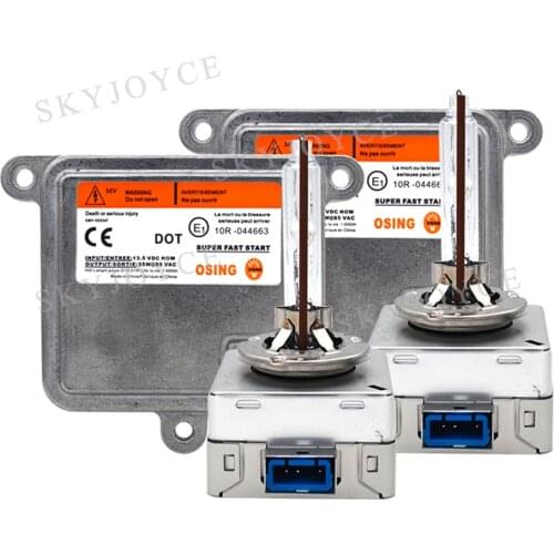 35W 5500K D8S HID Bulb Car Headlight Kit Fast Bright 5500K D8S HID Bulb OEM 35W D1S D3S D8S HID Ballast Metal D8S HID Bulb Kit