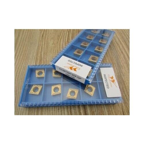 Free Shipping carbide inserts CCMT09T304-GP Suitable for SCLCR Series Turning Facing External Lathe Tool