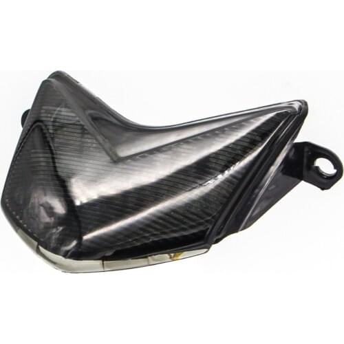 Black/Clear/Blue Motorcycle Brake Turn Signal LED Tail Light for Kawasaki ZX-10R 2006-2007 ZX-6R/636 Z 750S 2005-2006