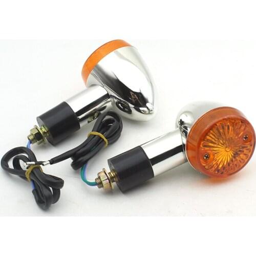 Motorcycle Flash light Turn Signals Lights For Kawasaki Vulcan VN800 900 1500 1600 1700 2000Custom Honda VTX1300 C R S RETRO