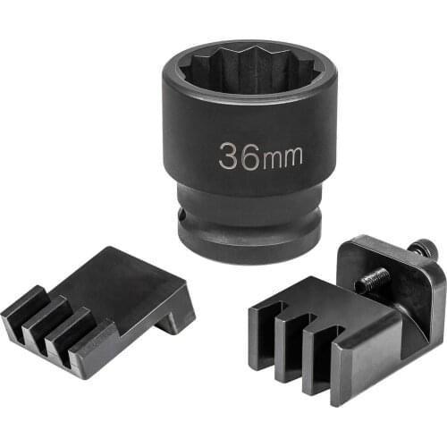 Chuang Qian Flywheel Locking Tool with 36mm 3/4" Socket for 6.6L Duramax