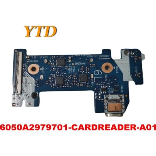 Original for HP 14s-cr 14s-cr0004TX serie SD card reader USB type-c charger switch power botton daughter board 6050A2979701-CAR