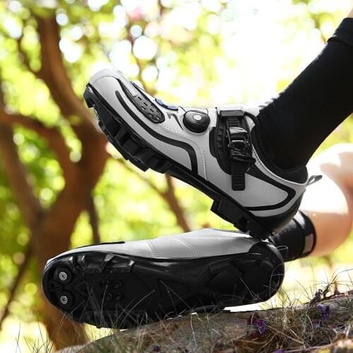 Outdoor Sapatilha Ciclismo Mtb Cycling Shoes Men Sneakers Women Professional Road Bicycle Shoes Self-locking Mountain Bike Shoes