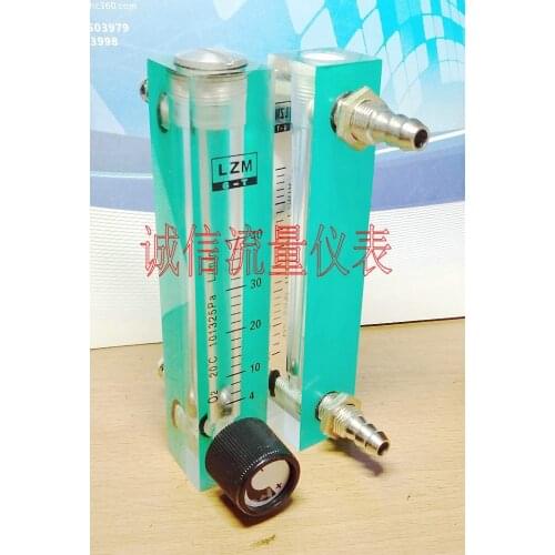 LZM-6T O_2 Oxygen Adjustable Flowmeter 4-40L/min Oxygen Bar Flowmeter