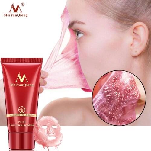 MeiYanQiong Blackhead Remover Mask Face Firming Peel Off Mask Deep Cleaning Acne Shrinking Pore 50g