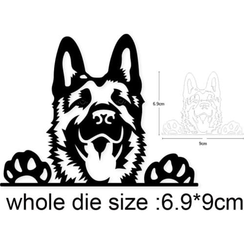 Cute Animal Dog Metal Cutting Dies for 2020 New Stencils dies DIY Scrapbooking dies Embossing Album Cards Making Craft dies