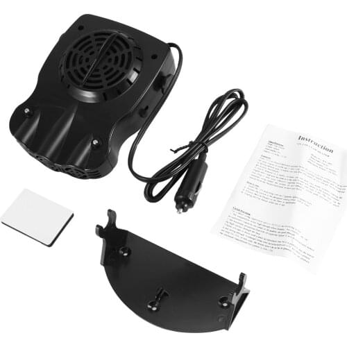 New12V 150W Car Vehicle Cooling Fan Hot Warm Heater Windscreen Demister Defroster 2 in 1 Portable Auto Car Van Heater