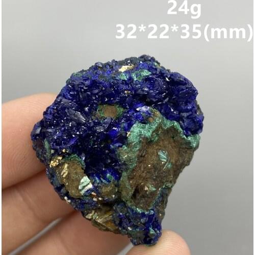 100% Natural beautiful Azurite and Malachite symbiotic mineral specimen crystal Stones and crystals Healing crystal