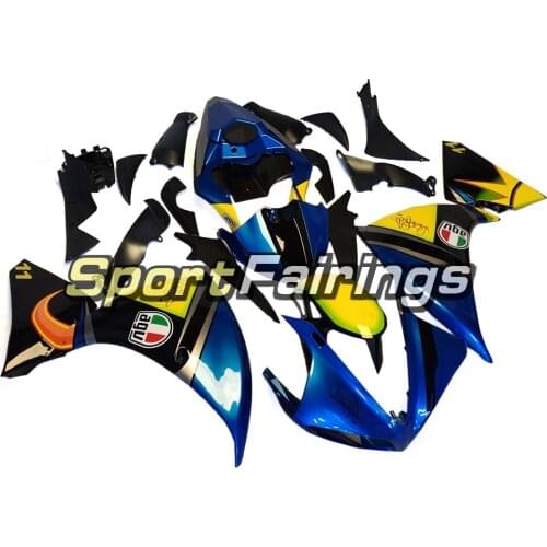Shark Attack Fairings For Yamaha YZF R1 09 10 11 YZF-R1 2009 2010 2011 Injection ABS Plastic Motorcycle Fairing Kit Bodywork Kit