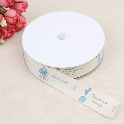 Love Box English Embossed Belt Craft Belt Edging Belt 2cm Cotton Belt Clothing Home Improvement Accessories Polyester Material