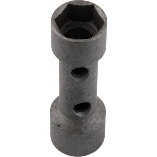 Generic Double End Spark Plug Box Spanner Hex Socket Repair Tool 19mm 21mm Grey