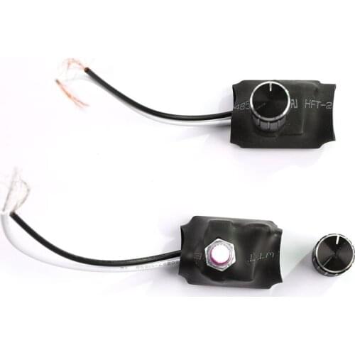 1A/3A 110-250V Black Tone Table Lamp Full Range Dimmer Rotary Switch Knob Switch 2 Way