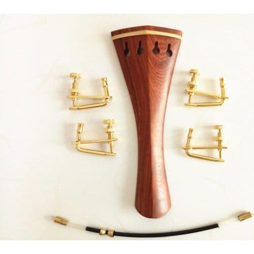 1pcs Red sandalwood 4/4 Violin Tailpiece violin accessories parts